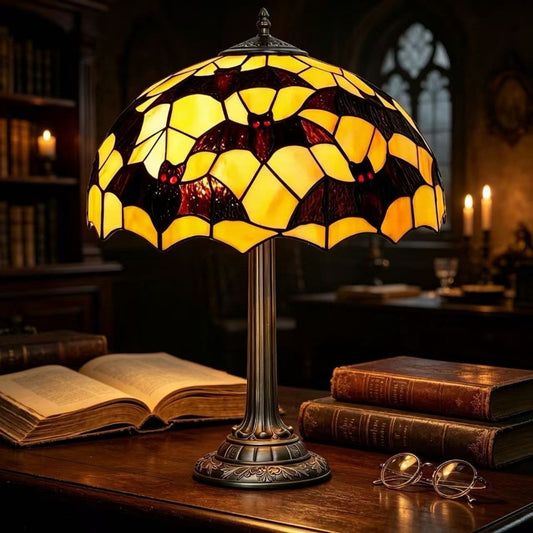 Lamps By Ingleside Bat Table Lamp - American Country Style Resin Night Light